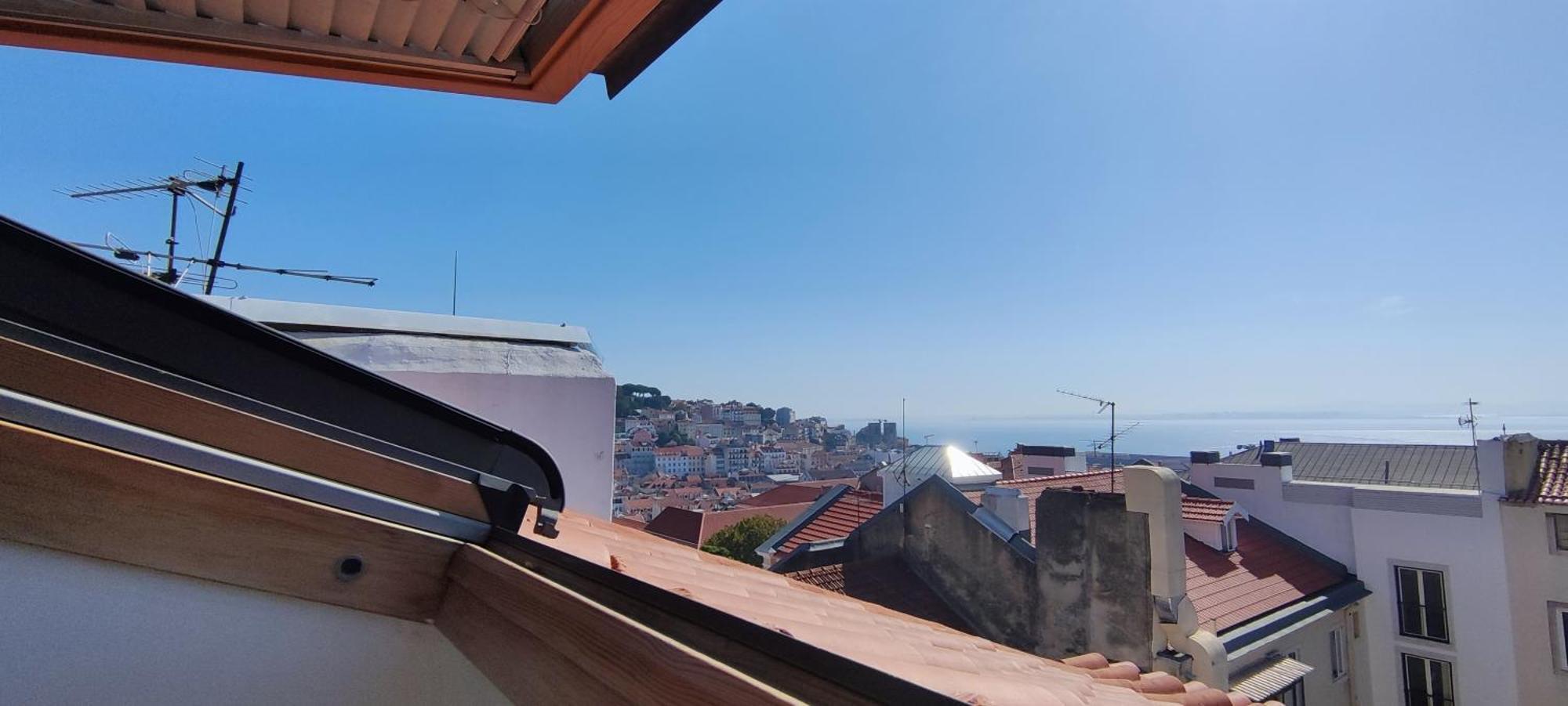 Quarto Aconchegante Com Varanda E Vista No Chiado Quarto em Acomodações Particulares *